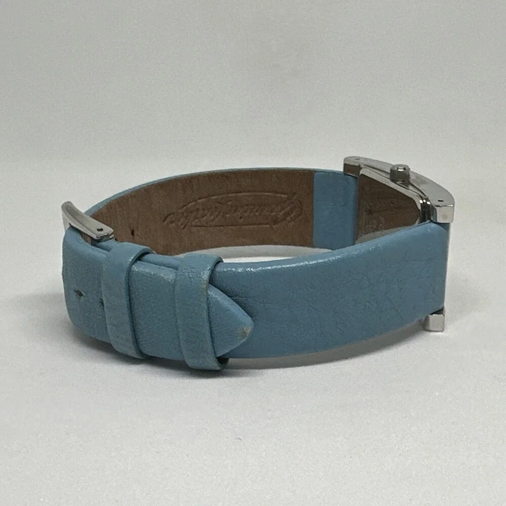 Fossil ES9756 Women's Blue Leather Straps Analog Dial Quartz Wristwatch HME742